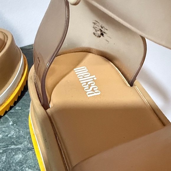 Melissa Stylish Tan Platform Sandals - Picture 9 of 10